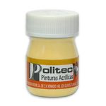 14865 - PINTURA ACRILICA POLITEC 20ML CREMA