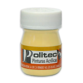 14865 - PINTURA ACRILICA POLITEC 20ML CREMA