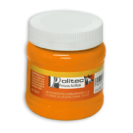 14950 - PINTURA ACRILICA POLITEC 250ML NARANJA