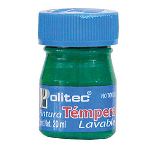 15123 - PINTURA TEMPERA 20ML VERDE ESMERALDA