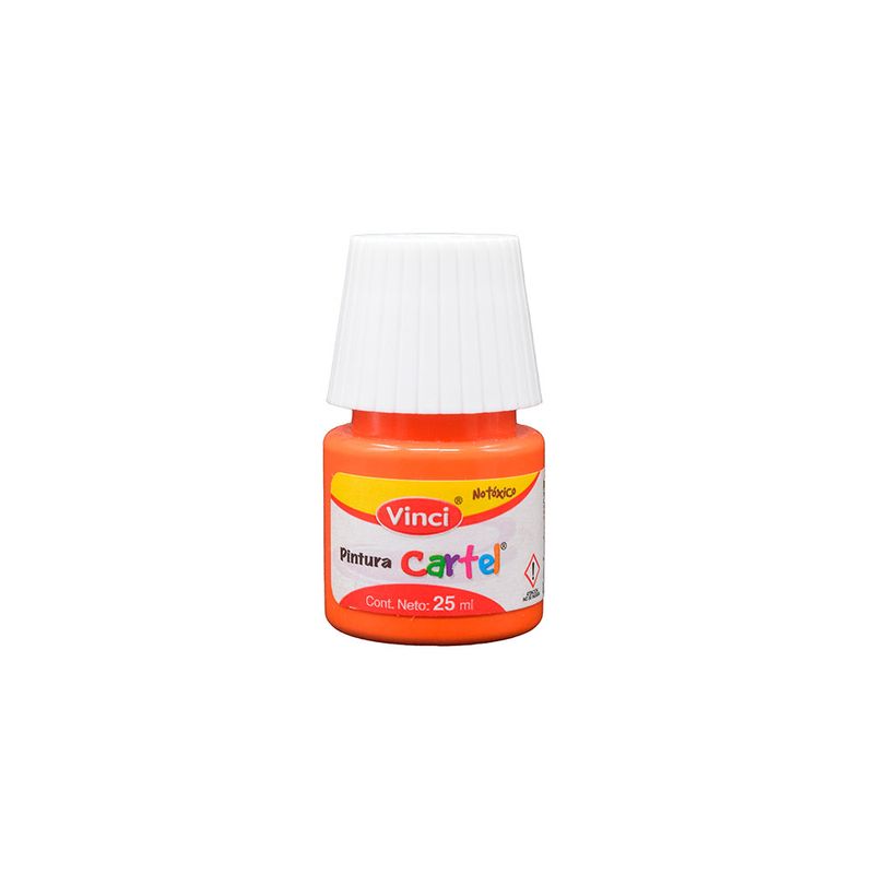 15027 - PINTURA CARTEL ROJO NARANJA 25ML
