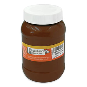 Pintura Acrilica Politec 500Ml Cafe 30469