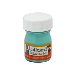 Pintura Acrilica Politec 20Ml Verde Palido 333