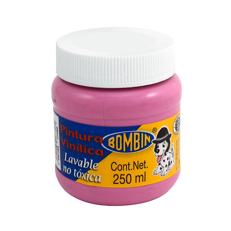 15153 - PINTURA VINILICA BOMBIN 250ML ROSA