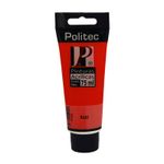 14964 - PINTURA ACRILICA POLITEC 75ML ROJO TUBO
