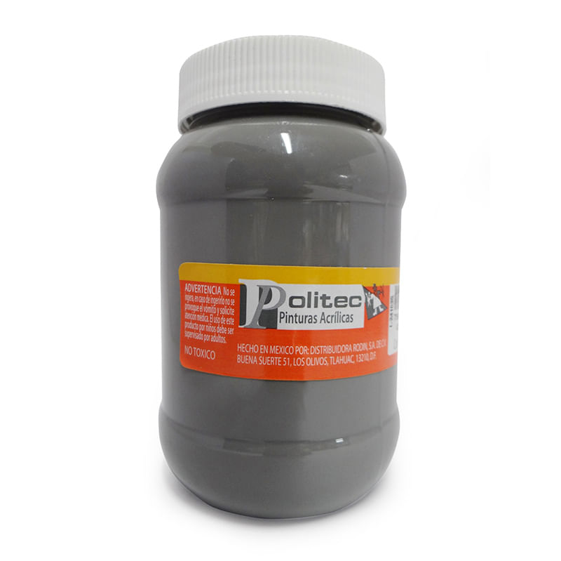 14755 - PINTURA ACRILICA POLITEC 100ML GRIS