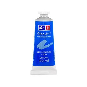 Pintura Para Oleo 40Ml Azul Ceruleo 219
