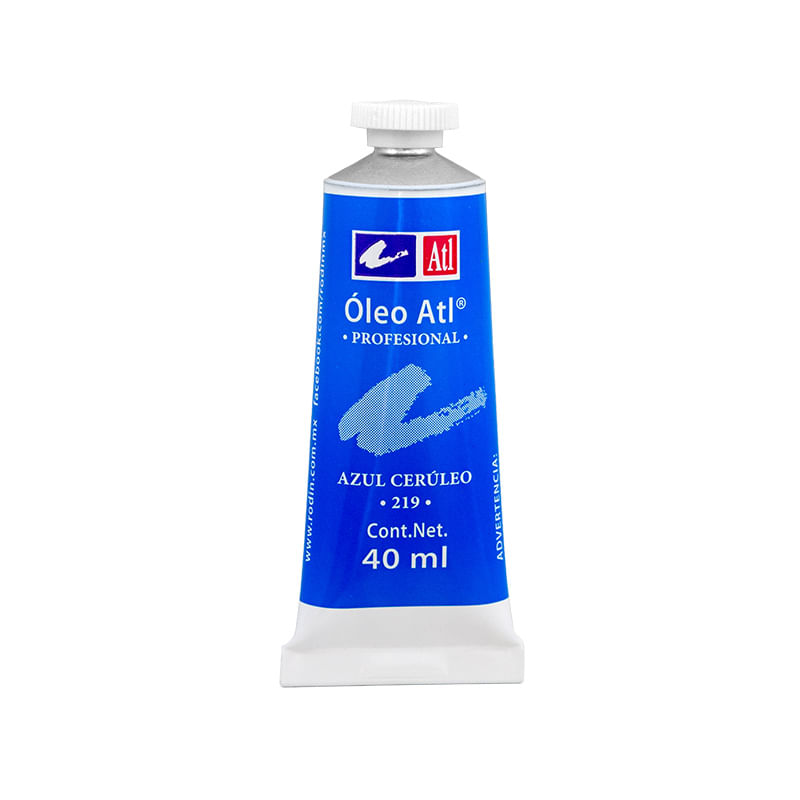 15070 - PINTURA PARA OLEO 40ML AZUL CERULEO