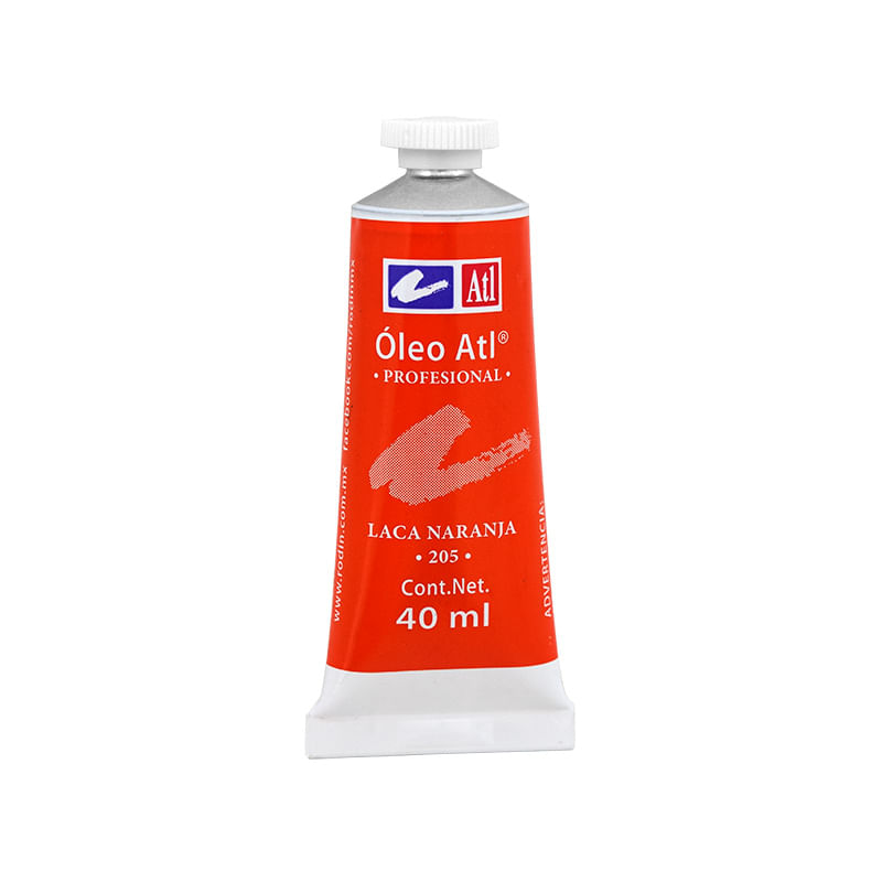 15081 - PINTURA PARA OLEO 40ML LACA NARANJA
