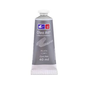 Pintura Para Oleo 40Ml Plata 240