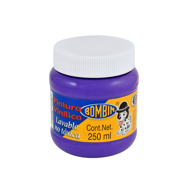 15149 - PINTURA VINILICA BOMBIN 250ML MORADO