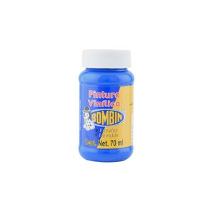 Pintura Vinilica Bombin 70Ml Azul 14041