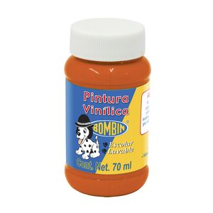 Pintura Vinilica Bombin 70Ml Naranja 14043