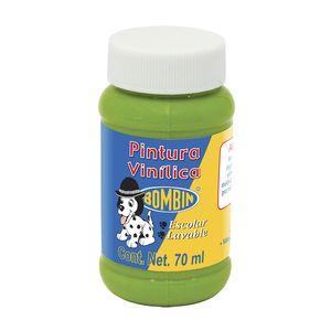 Pintura Vinilica Bombin 70Ml Verde Amarillento 14046