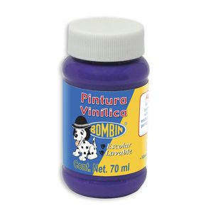 Pintura Vinilica Bombin 70Ml Morado 14047