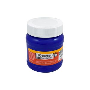 Pintura Acrilica Politec 250Ml Azul Ultramar 14191