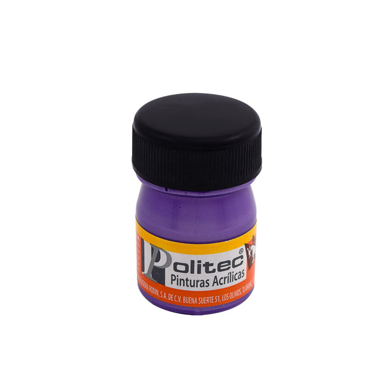 14875 - PINTURA ACRILICA POLITEC 20ML MORADO NACARADO