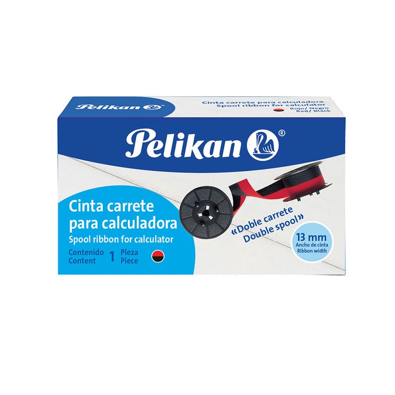 10322 - CINTA PARA CALCULADORA NYLON DOBLE CARR NGRO/ROJO CIFRA