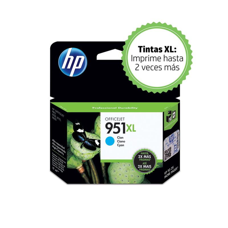 4217 - CARTUCHO DE TINTA HP 951XL CYAN CN046AL