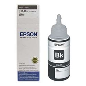 Botella De Tinta Epson T664 Negro T664120-Al