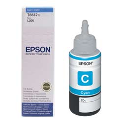 13730 - BOTELLA DE TINTA EPSON T664120 CYAN