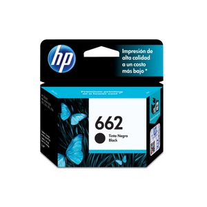 Cartucho De Tinta Hp 662 Negro Original Cz103Al