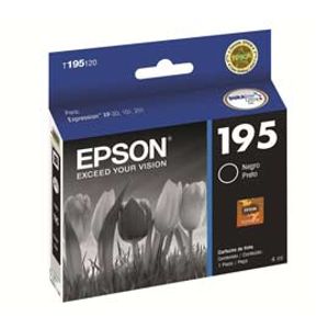Cartucho De Tinta Epson 195 Negro T195120