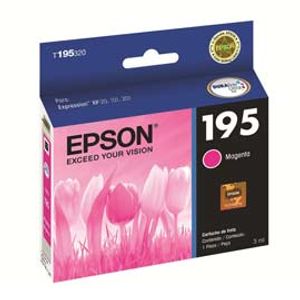 Cartucho De Tinta Epson 195 Magenta T195320