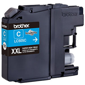 Cartucho De Tinta Super Alto Rendimiento Brother Lc505C Cyan Lc505C