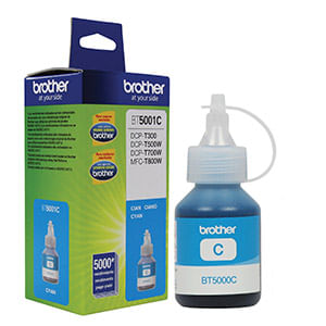 Botella De Tinta Brother Bt5001C Cyan Bt5001C