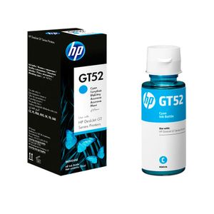 Botella De Tinta Hp Gt52 Cyan Original M0H54Al