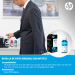 31400 - BOTELLA DE TINTA HP GT52 CYAN M0H54AL