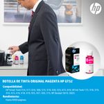 31407 - BOTELLA DE TINTA HP GT52 MAGENTA M0H55AL