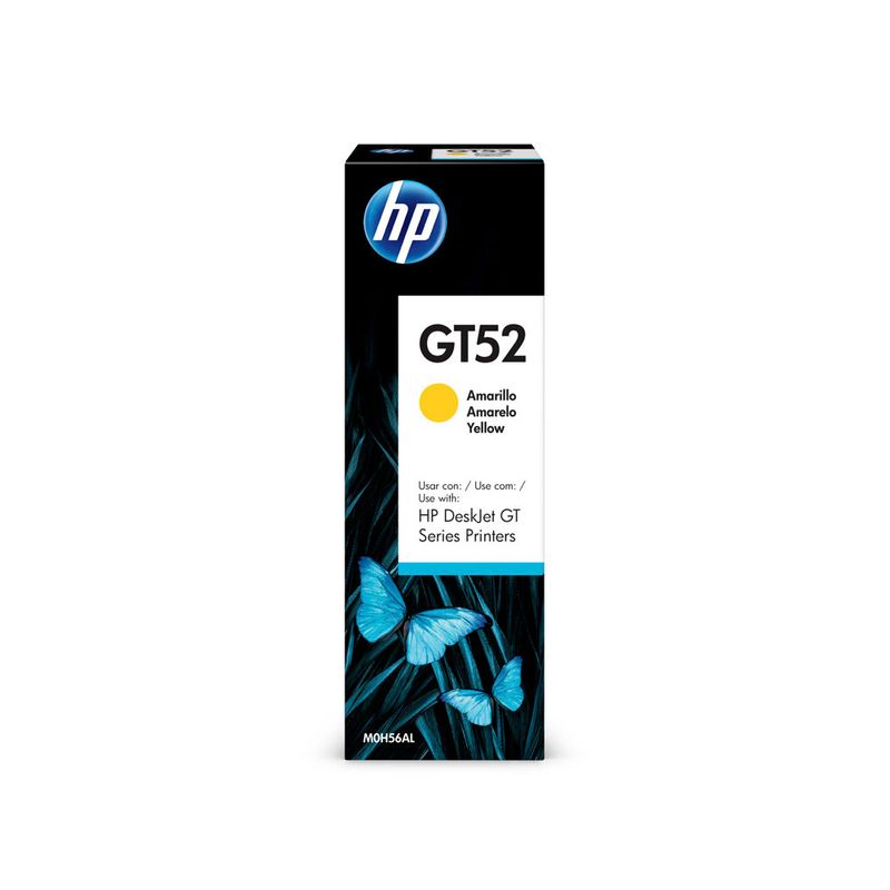 31393 - BOTELLA DE TINTA HP GT52 AMARILLO M0H56AL
