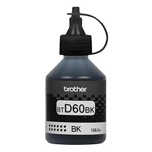 Botella De Tinta Brother Btd60Bk Negro Btd60Bk