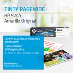 44383 - CARTUCHO DE TINTA HP 974 AMARILLO L0R93AL