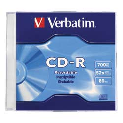 16492 - DISCO CD-R 80MIN 700MB PZA