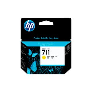 Cartucho De Tinta Hp 711 Amarillo Original Cz132A