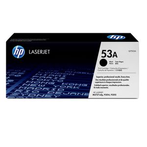 Toner Laser Hp 53A Negro Q7553A Q7553A