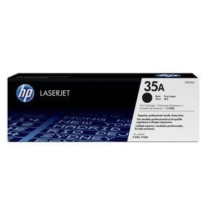 Toner Laser Hp 35A Negro Original Cb435A