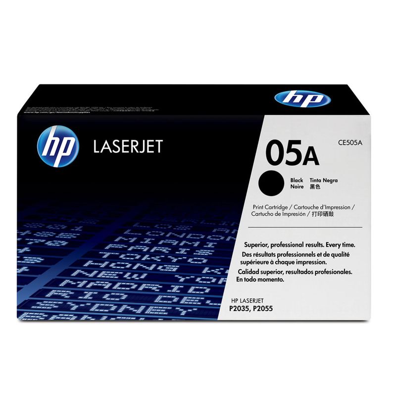 15797 - TONER LASER HP 05A NEGRO CE505A