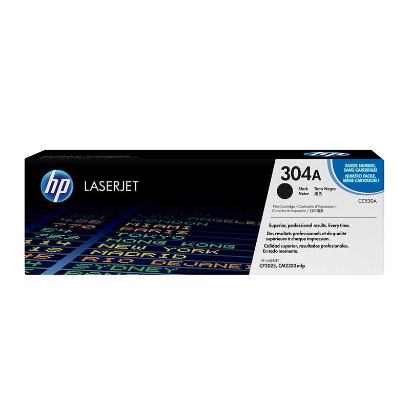 15896 - TONER LASER HP 304A NEGRO CC530A