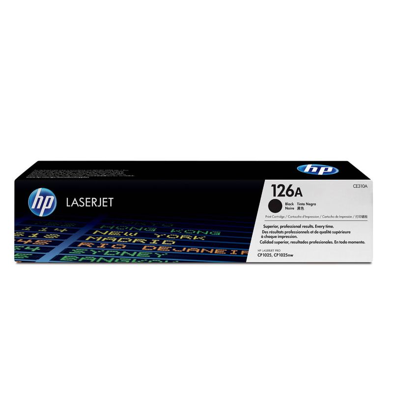 15867 - TONER LASER HP 126A NEGRO CE310A