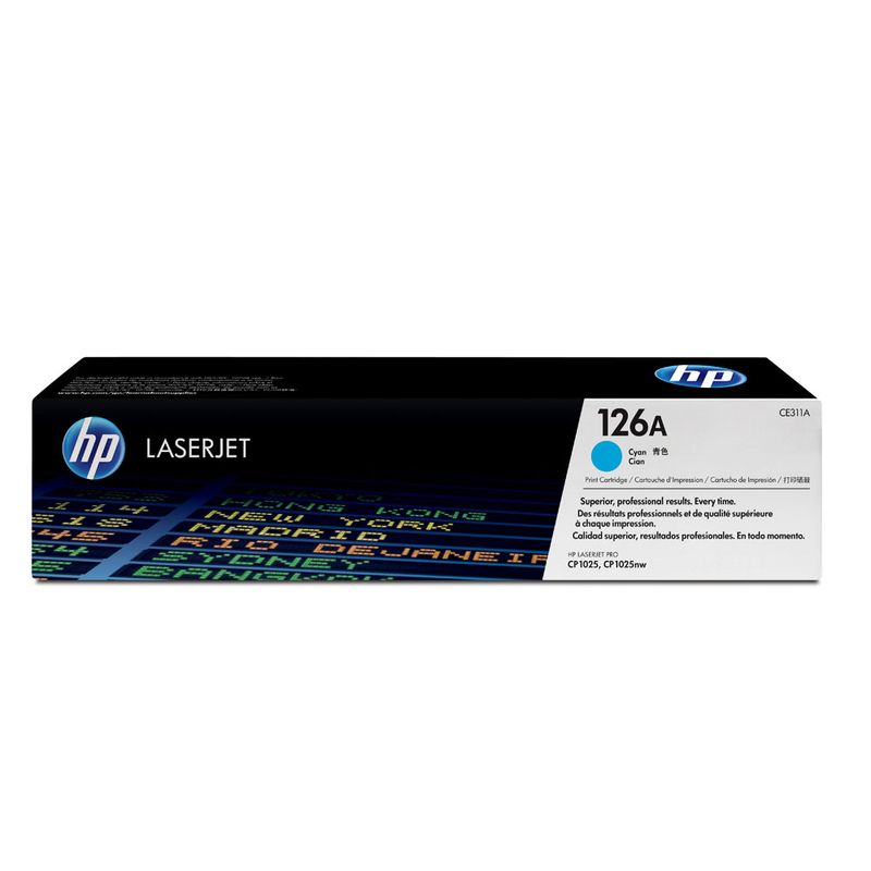 15865 - TONER LASER HP 126A CYAN CE311A
