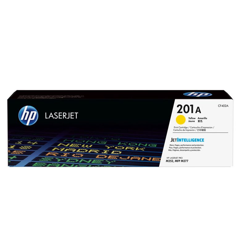 15878 - TONER LASER HP 201A AMARILLO CF402A