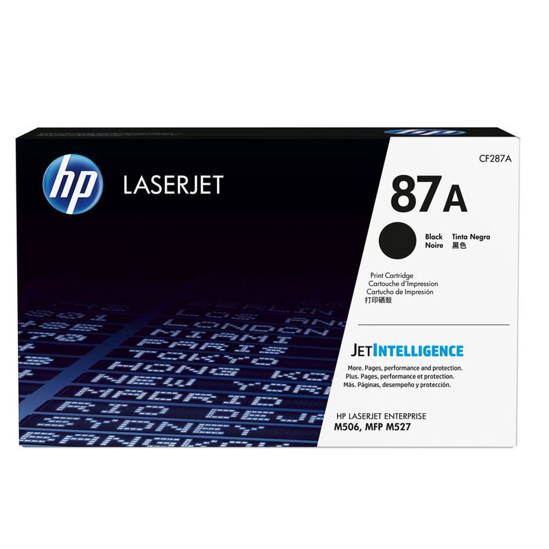 15967 - TONER LASER HP 87A NEGRO CF287A