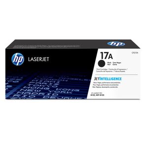 Toner Laser Hp 17A Negro Original Cf217A