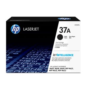 Toner Laser Hp 37A Negro Original Cf237A