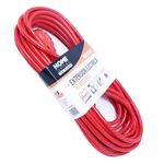 4512 - EXTENSION ELECTRICA DE USO RUDO 10 MT 3 ENTRADAS NARANJA