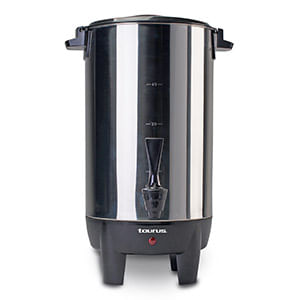 13833 - CAFETERA DE GOTEO PARA 40 TAZAS, CUERPO DE ACERO INOXIDABLE